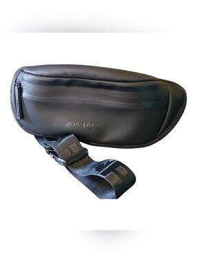 Pajar Rubberized Waist Bag Fanny Festival Hiking Kayak Black